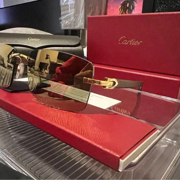 Authentic Cartier glasses (brand new never worn)